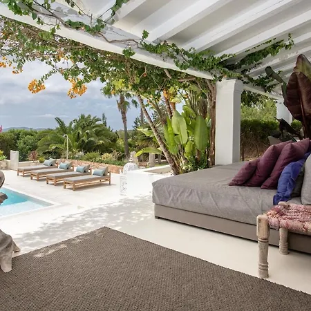 Impressive Ibiza El Zafiro 6 Bedrooms Private Gym Fantastic Views Villa