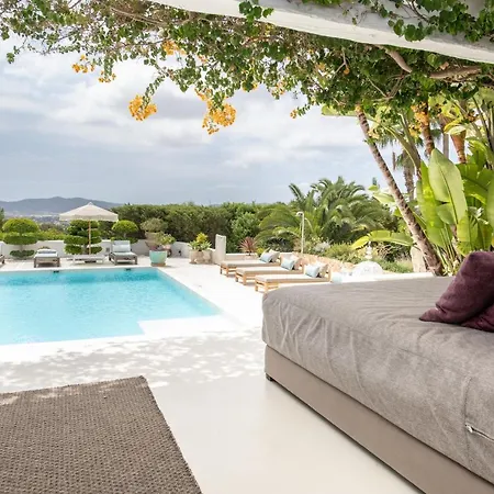 Villa Impressive Ibiza El Zafiro 6 Bedrooms Private Gym Fantastic Views *